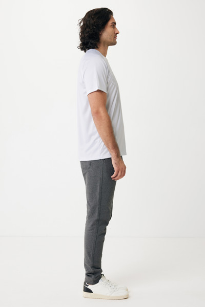 Iqoniq Cooper recycled cotton jogger - Heather Anthracite / XXL