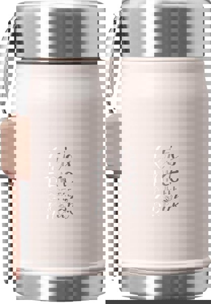 Frasco de comida de 400 ml com garfo/colher "Stanley Legendary" - Cor-de-rosa claro 