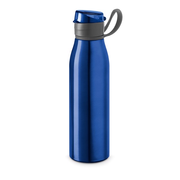 KORVER. Aluminium 650 mL sports bottle - Royal Blue