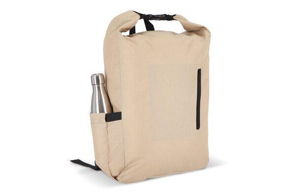 R-PET 600D Sac à dos à boucle 20L - Ecru