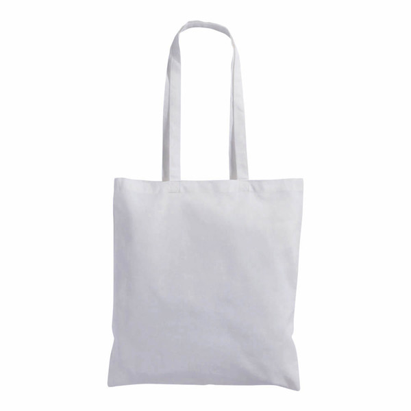 180 G/M2 Cotton Bag With Long Handles - White