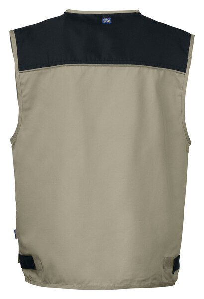 2804 FISHERMAN VEST CONTRAST 04010199 KHAKI XS