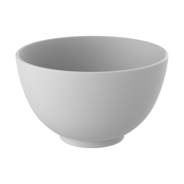 Cereal Bowl "1 Colour" Matt Finish - White