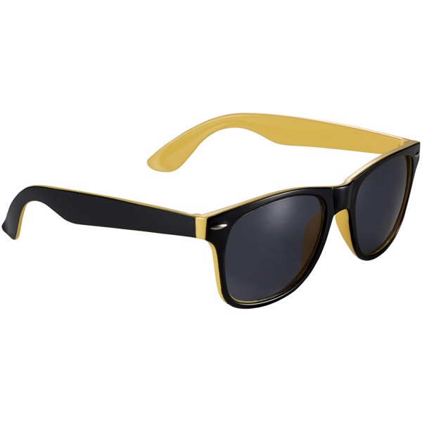 Sluneční brýle Sun Ray s dvoubarevnými odstíny - Žlutá / Černá