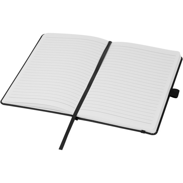 Thalaasa ocean-bound plastic hardcover notebook - Black