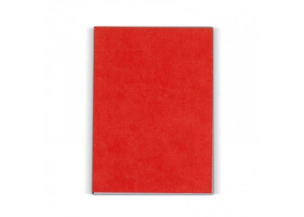 Noteblock recycled paper 150 sheets - Red