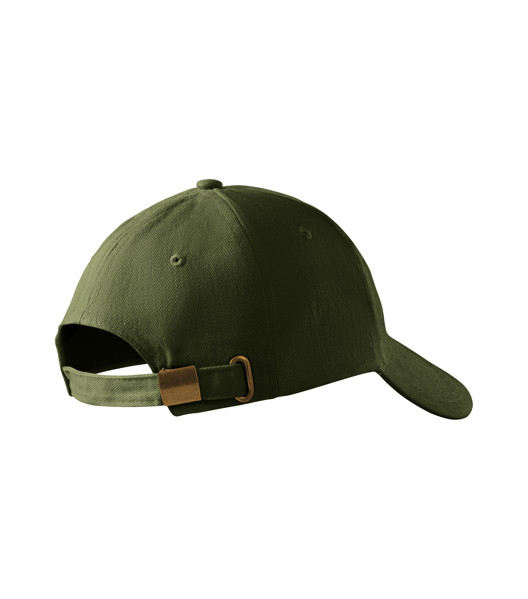 Čepice Unisex Malfini® 6P - Military / nastavitelná