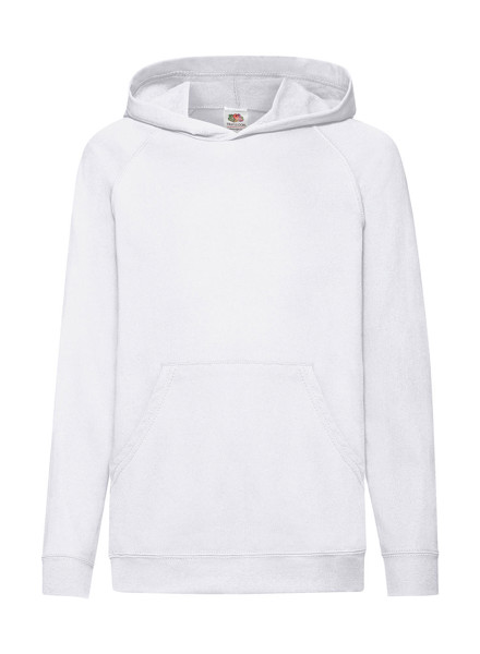 Kids Lightweight Hooded Sweat - White / 152 (12-13)