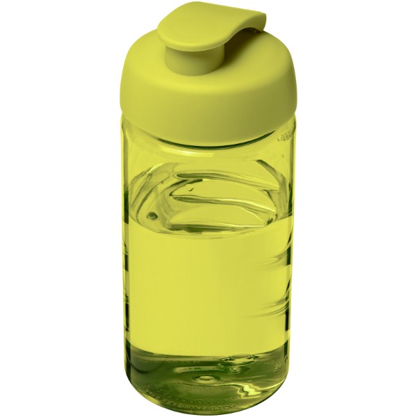 Bidon H2O Bop® o pojemności 500 ml z wieczkiem zaciskowym - Limonka