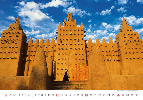 Calendar World Wonders