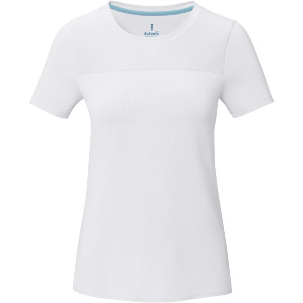 Borax Cool Fit T-Shirt aus recyceltem  GRS Material für Damen - weiss / M