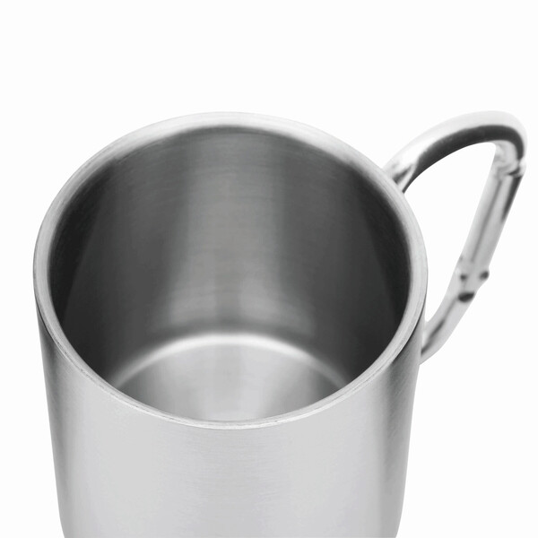 Stainless Steel Mug Hiking Day - Silver