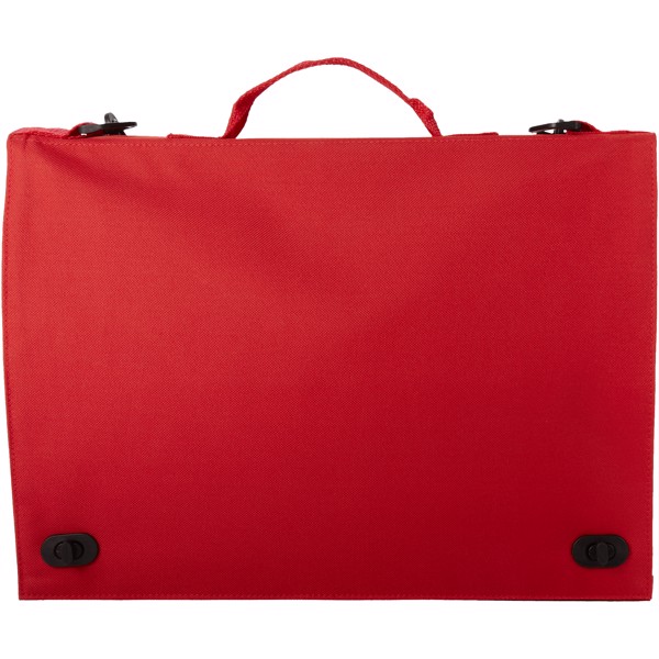 Poslovna torba Santa Fe z dvema zaponkama - Red