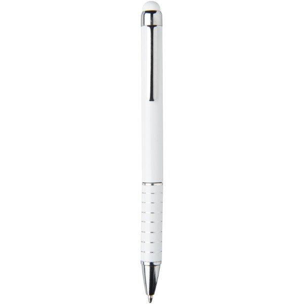 Glaze aluminium ballpoint pen - White