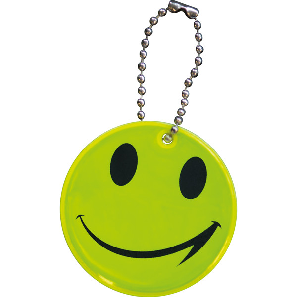 smile pendant with bead chain OTIS - Yellow