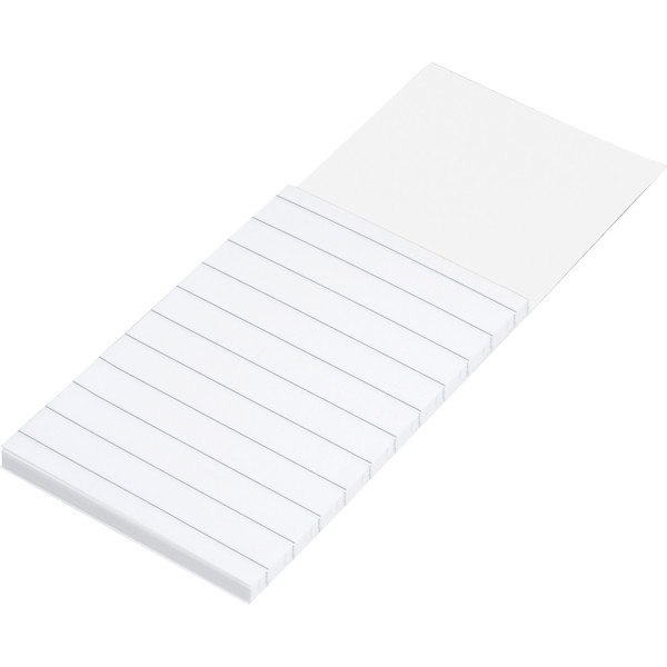 Fridge magnet with sticky notes HELGE - White
