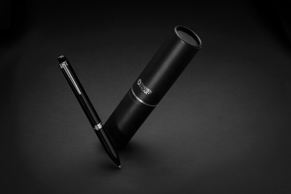 Swiss peak OSLO recycled stainless steel deluxe pen