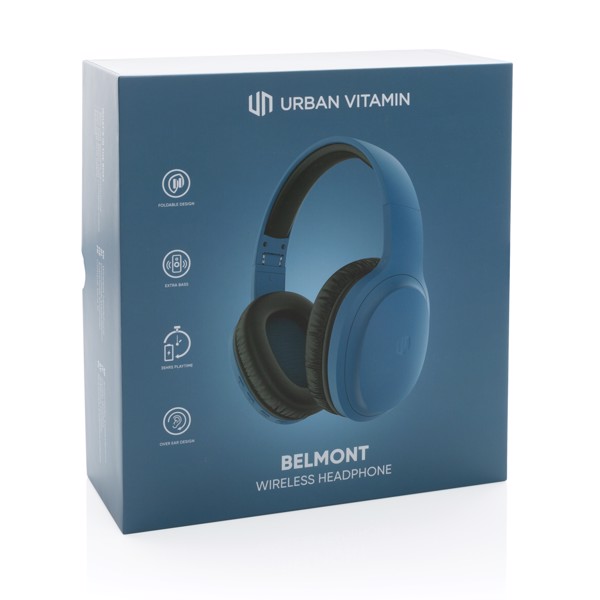 Bezdrátová sluchátka Urban Vitamin Belmont - Modrá
