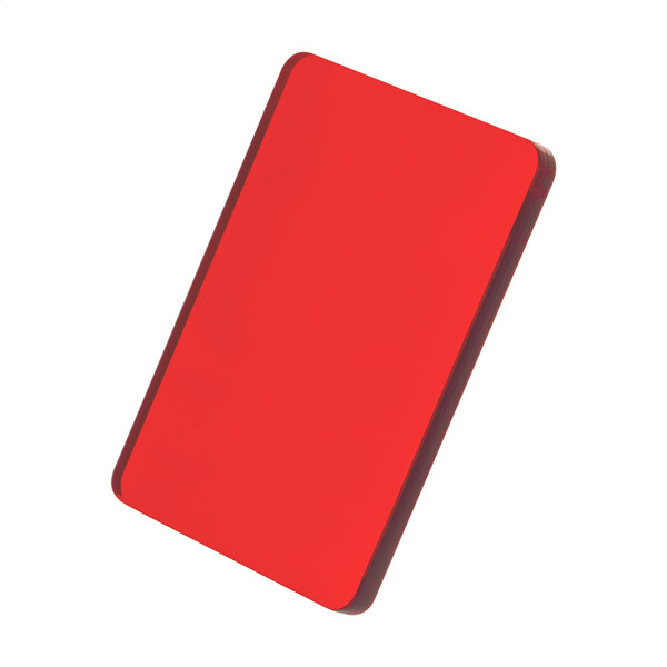 Porte-Clés CreaFob - Rouge Transparent