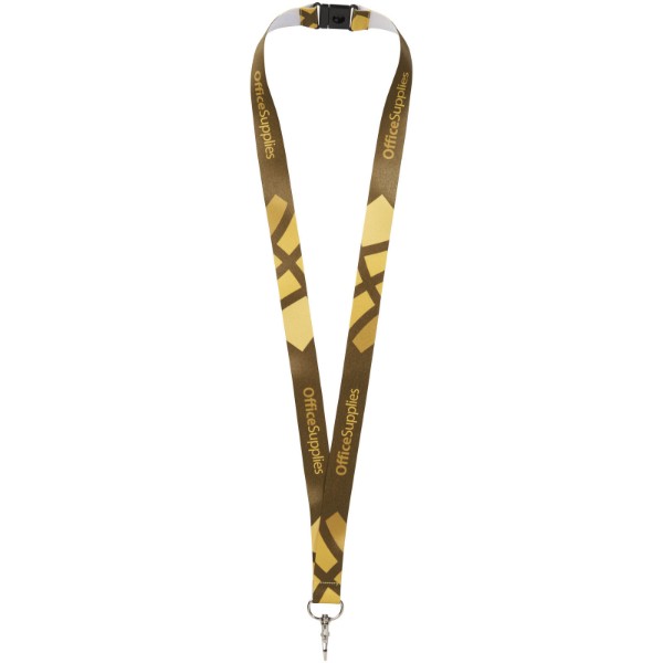 Adel sublimation lanyard - single side - White / 10mm