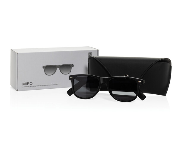 Miro AI-powered Audio Glasses with translation function