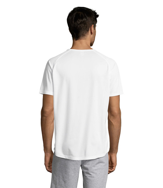 SPORTY T-shirt homem - Branco / 3XL
