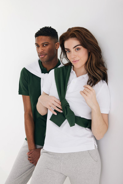 Polo en coton piqué et recyclé Iqoniq Yosemite - Recycled White / M