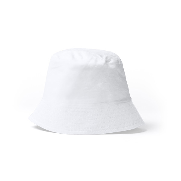 Hat Zuma Withe - White