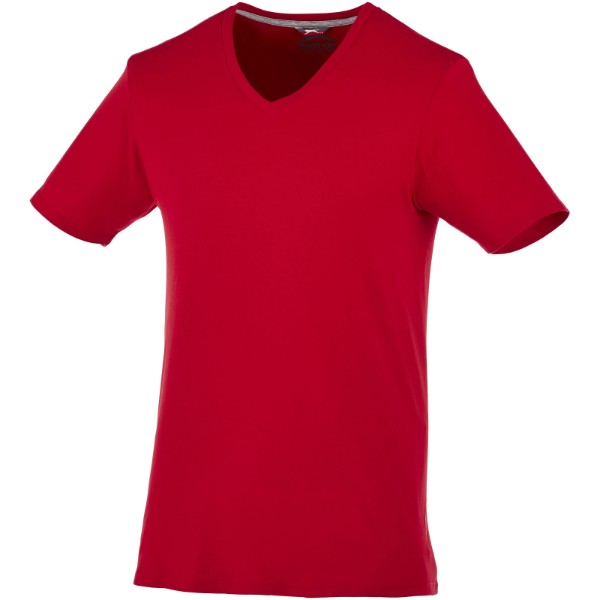 Camiseta de pico para hombre "Bosey" - Rojo Oscuro / 3XL