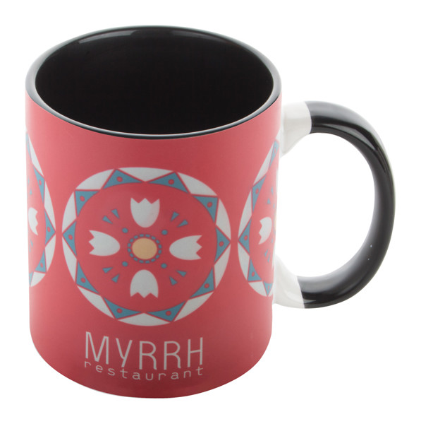 Sublimation Mug Harnet - White / Black