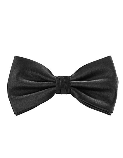 Satin Bow Tie - Black / One Size