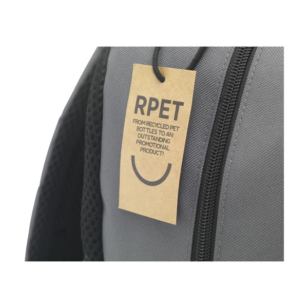 Finley GRS RPET Laptop Backpack - Grey