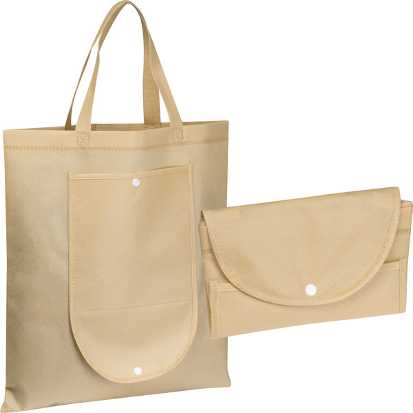 Non Woven Bag, foldable WILLIAM - Beige