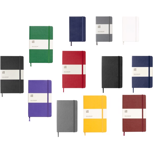 Moleskine Classic Hardcover Notizbuch L – liniert - schiefergrau