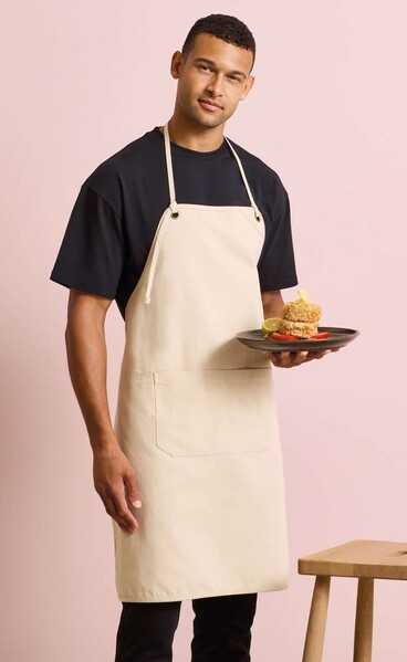 'Artisan's Choice' Double Pocket Canvas Apron - Dark Grey