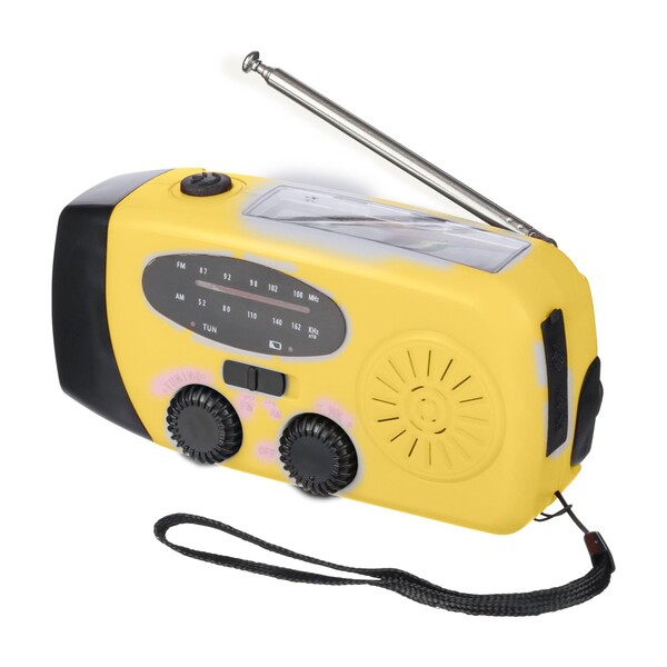 Emergency radio Solan - yellow