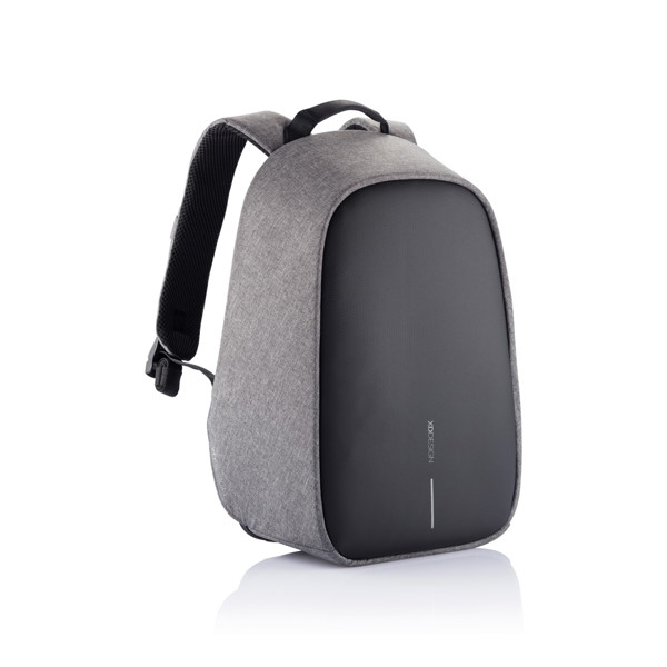 Bobby Hero Small, Anti-theft backpack - Grey