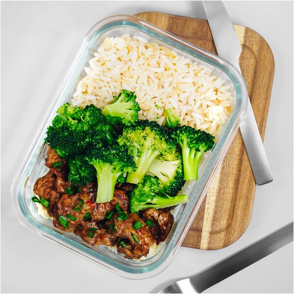 Citizen Green Purlunch 1000 ml borosilicate glass lunch box