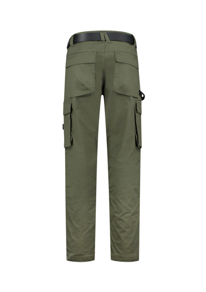 Pracovné nohavice unisex Tricorp Work Pants Twill Cordura - Army / 62