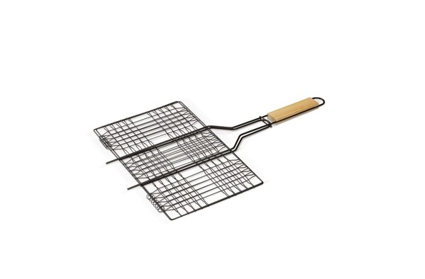 Barbecue Grill rechteckig - Holz