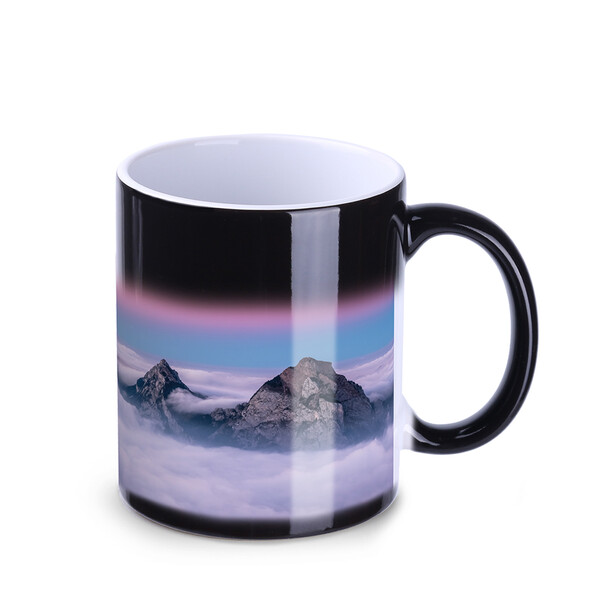 Čarobna skodelica Tomek, keramika, tisk, ki odkriva toploto