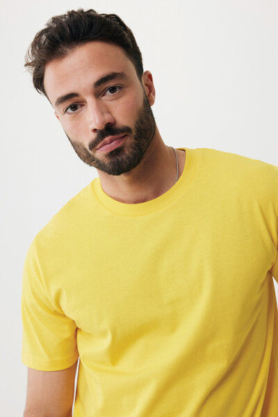T-shirt léger en coton recyclé Iqoniq Sierra - Jaune / XS