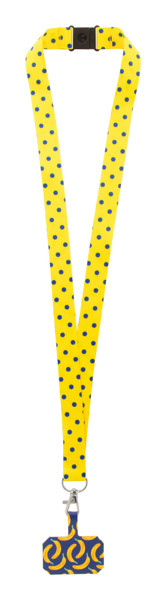 Lanyard RPET s držákem na mobilní telefon Subyard Mobile Safe