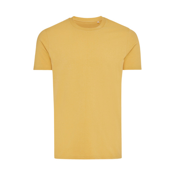 T-shirt en coton recyclé Iqoniq Bryce - Ochre Yellow / XS