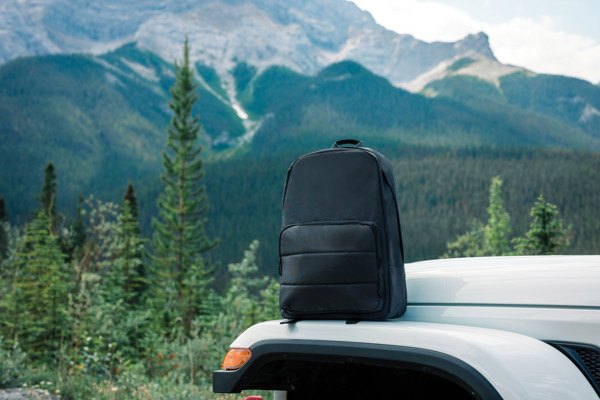 Xd Xclusive laptop backpack 15.6in, rPET material - Black