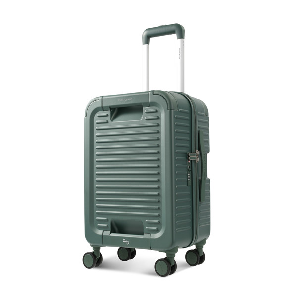 YUNO S | Troler cabină 55 cm (IATA) + TSA - Hedgren - Duck Green