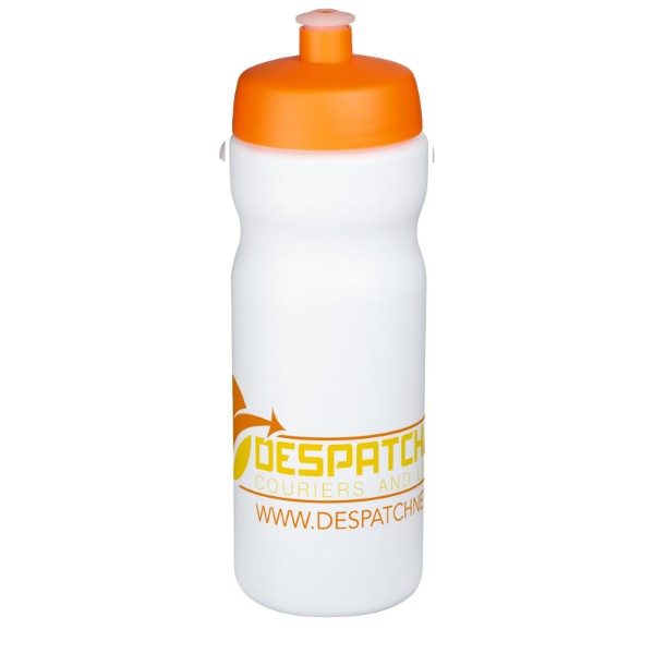 Bidon Baseline® Plus o pojemności 650 ml - Biały / Pomarańczowy