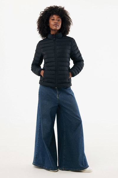 Doudoune femme en polyester recyclé IQONIQ Maiko - Noir / XXXL