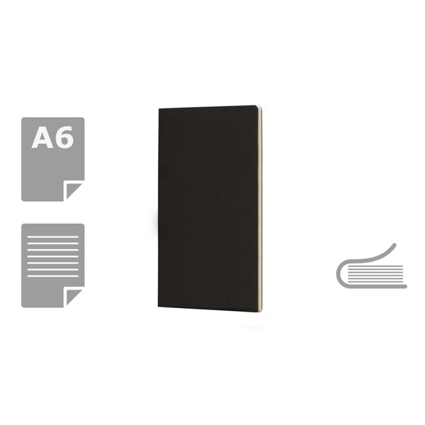 MOLESKINE Cahier Journal ca. A6 - schwarz