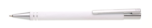 Tubla Plus Metal Ballpoint Pen In Tube - White